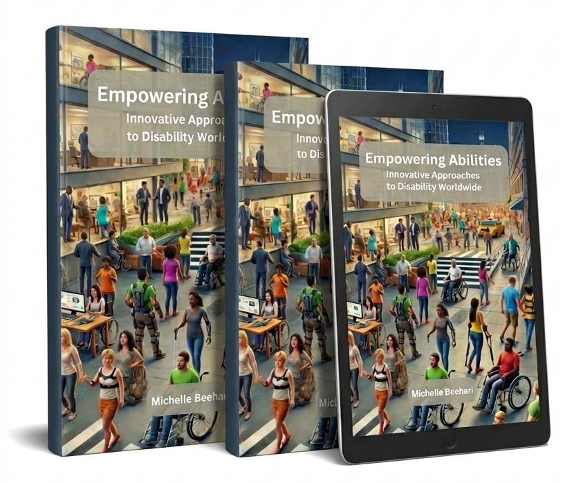 Empowering Abilities: Innovative Approaches to Disability Worldwide by Michelle Beehari — physical book and eBook editions